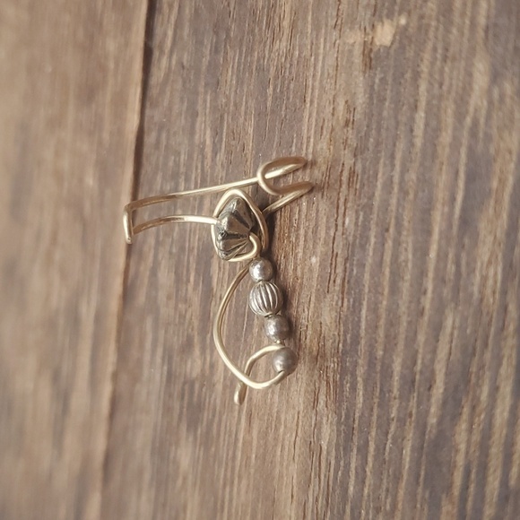 R126 Arabian princess sterling ring adjustable band - Picture 2 of 2